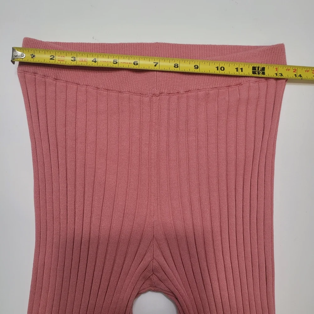 L*Space Pink Flare Pants Lucky Pant Size S New